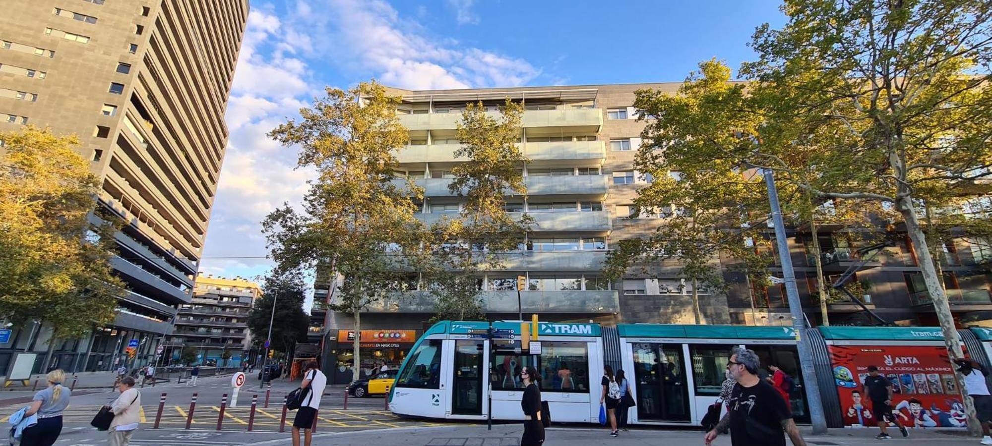 Apartamento En Avenida Diagonal - Torre Glorias - Angeles Terraza 巴塞罗那 外观 照片