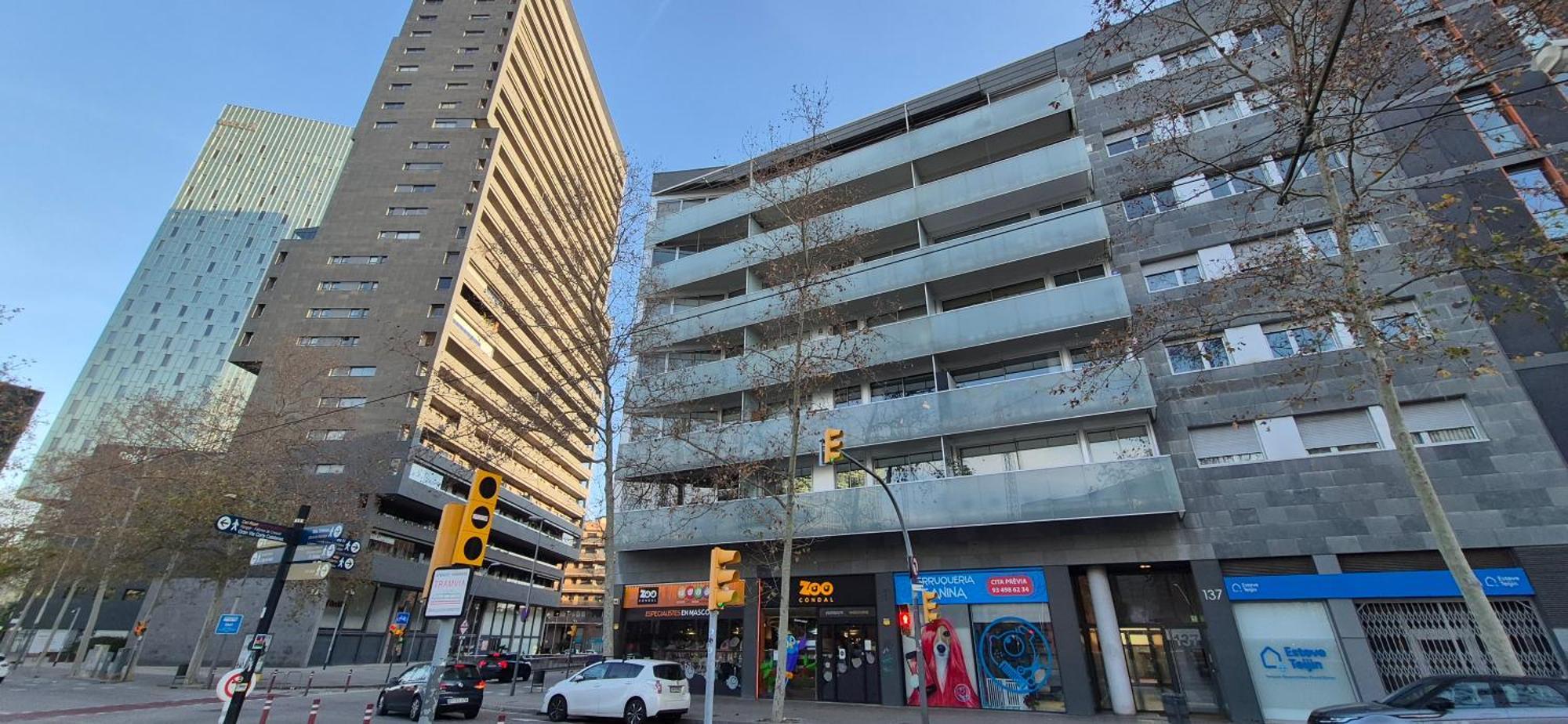 Apartamento En Avenida Diagonal - Torre Glorias - Angeles Terraza 巴塞罗那 外观 照片
