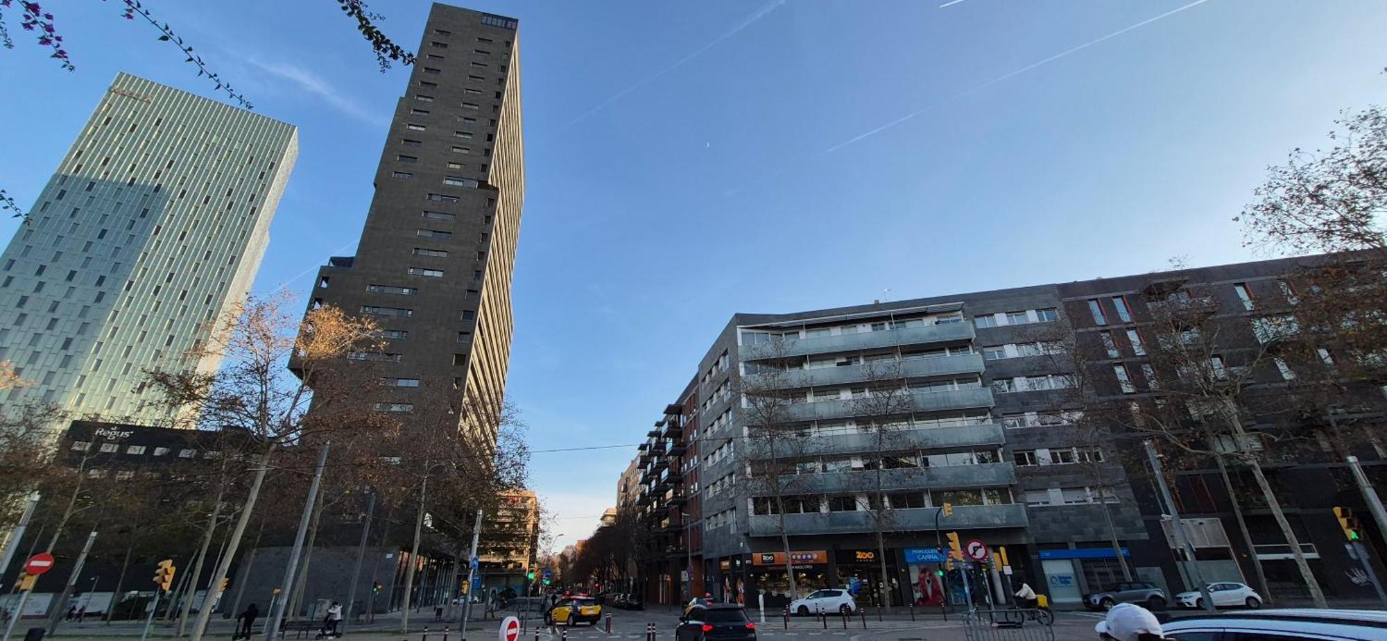 Apartamento En Avenida Diagonal - Torre Glorias - Angeles Terraza 巴塞罗那 外观 照片